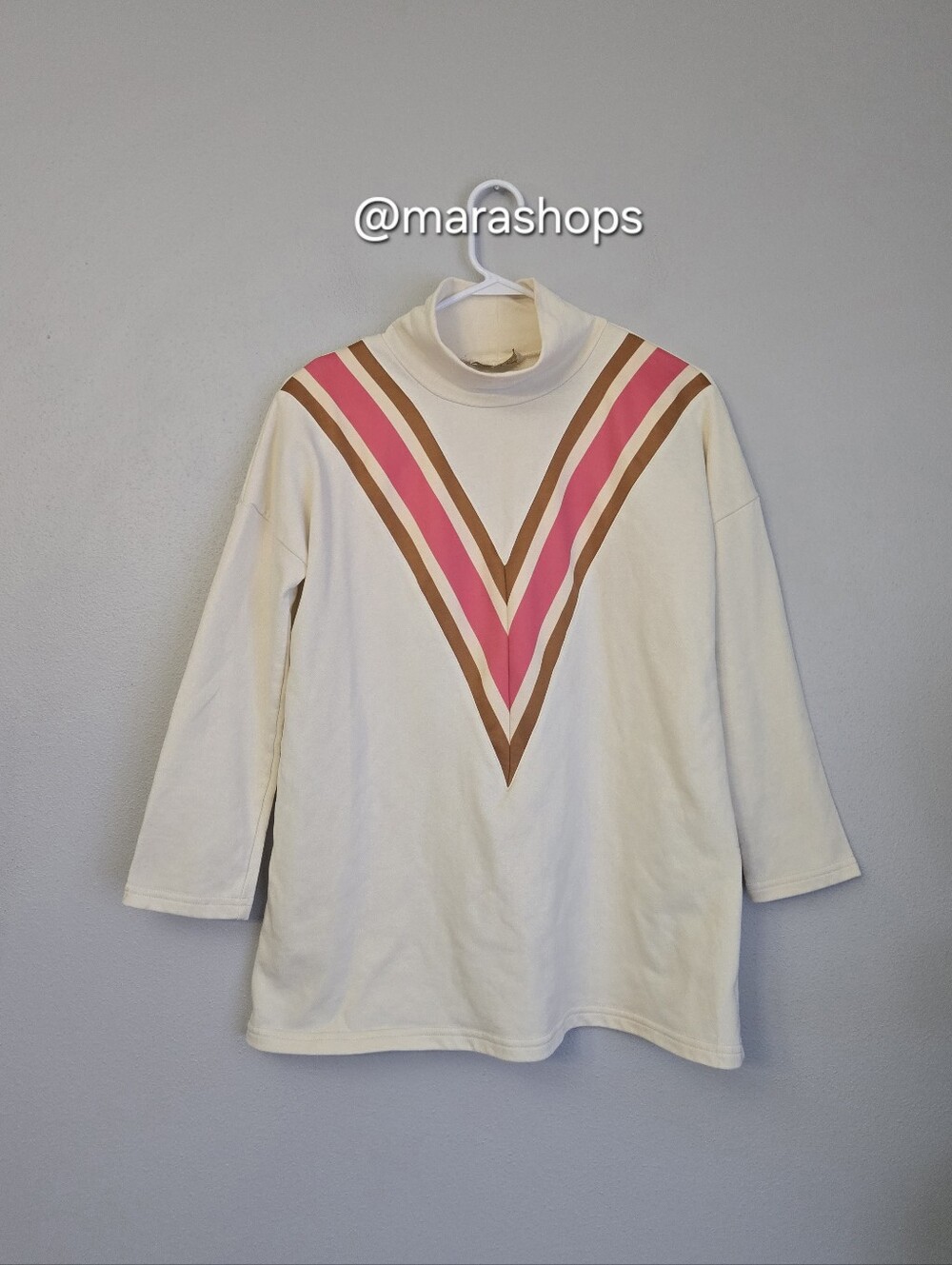Smith & Quinn Sybil Cream Stripe Sweatshirt